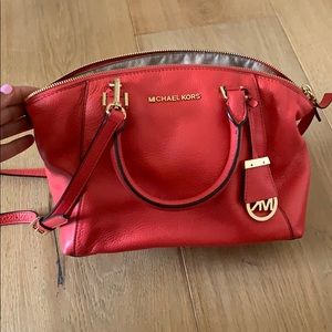 Michael Kors pink bag ( looks brighter in photo)